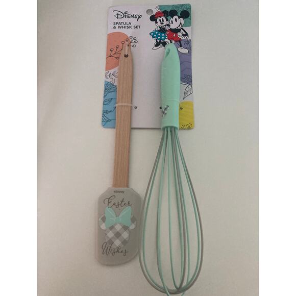 NWT Disney Spring Easter Spatula and Whisk Set - Picture 1 of 5